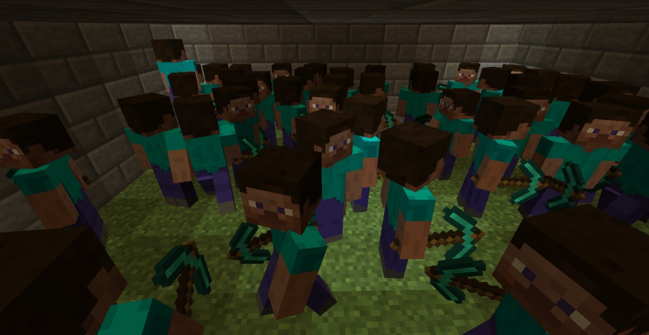 Can you spot the difference? Minecraft Map