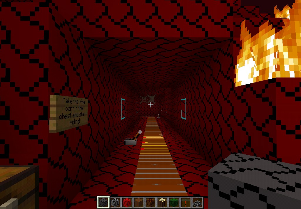 Hell mine. Minecraft Map
