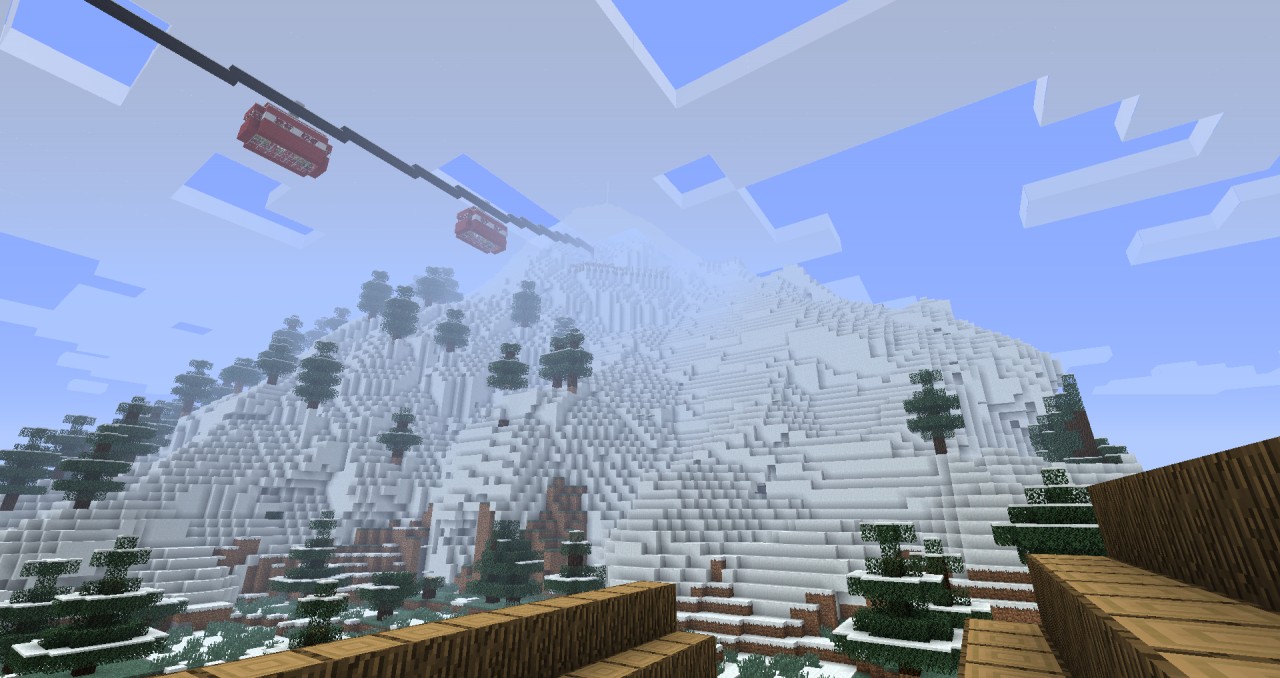 Ski Resort Minecraft Map