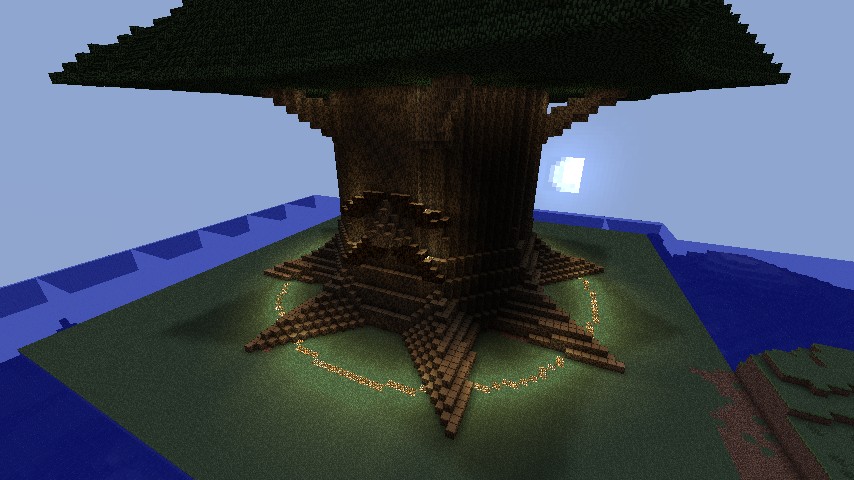 deku tree minecraft map