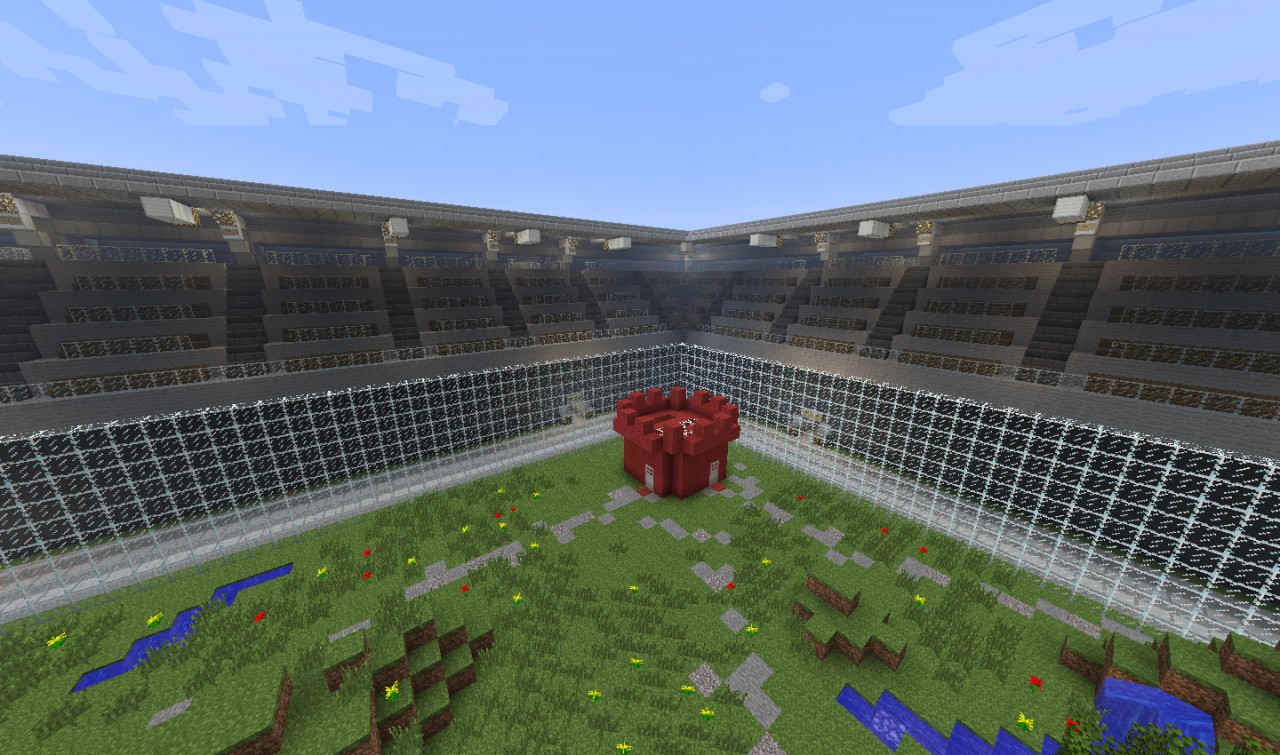 PVP / Paintball Arena Minecraft Map