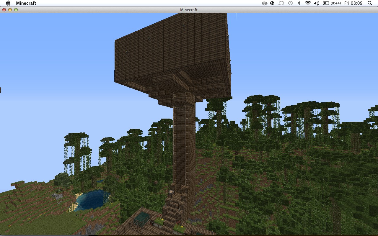Epic TreeHouse Minecraft Map
