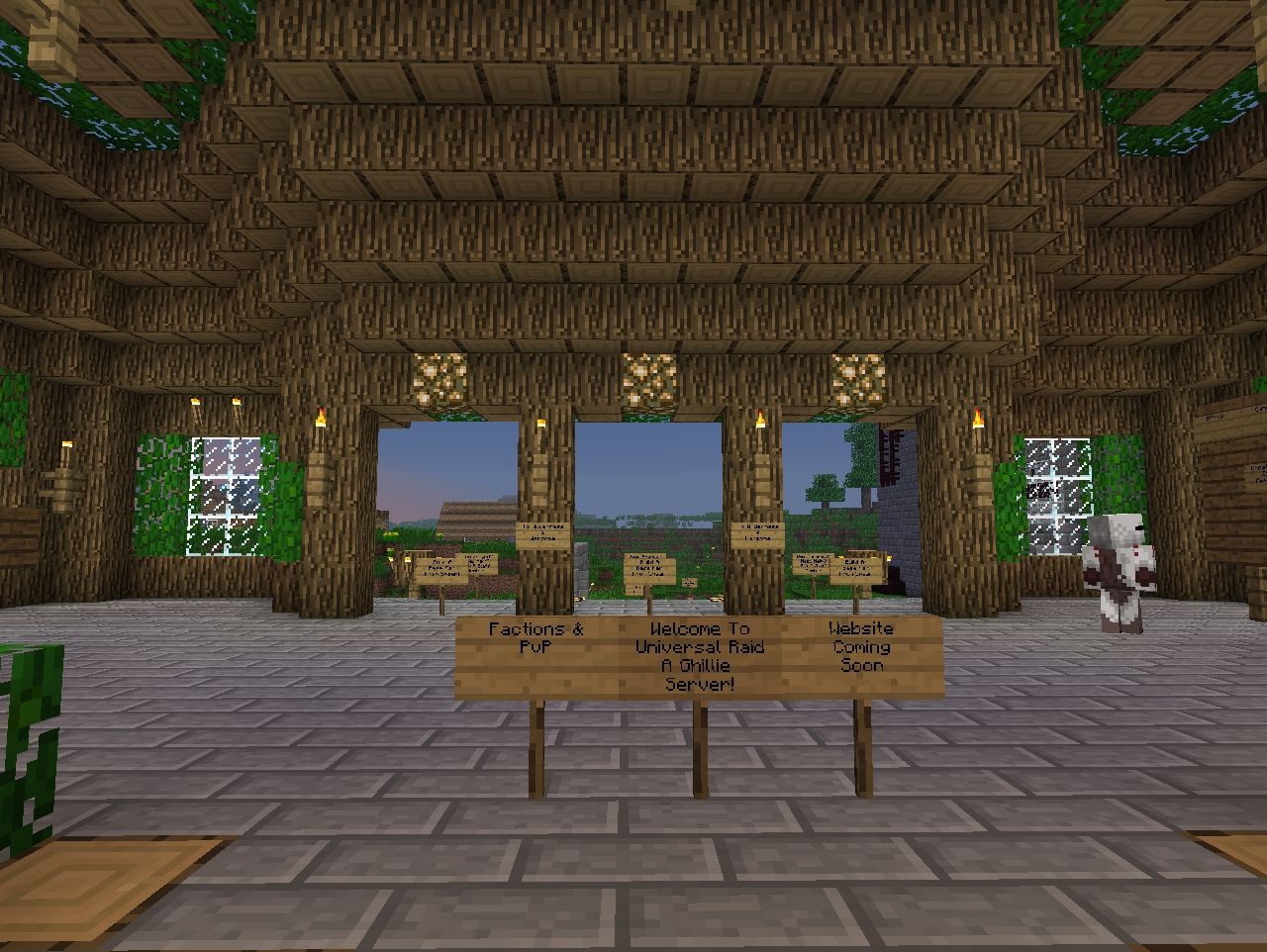 Universal Raid Spawn Minecraft Map