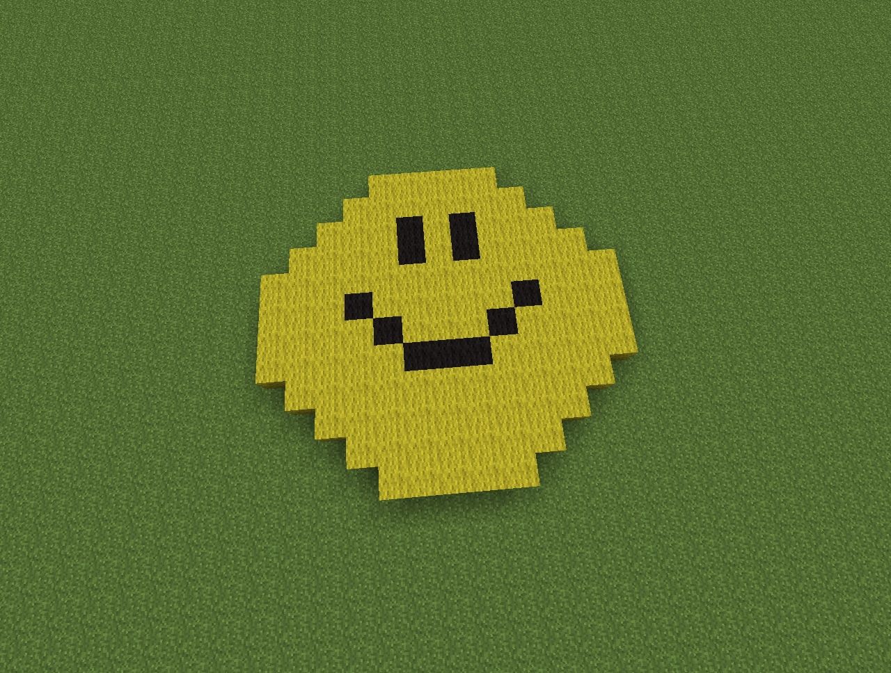 smiley face Minecraft Project