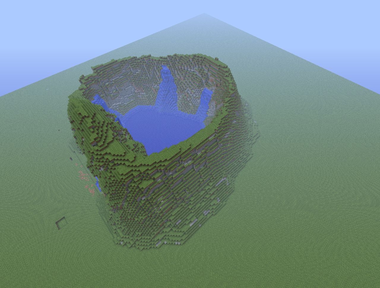 The Mountains [Custom Terrain] Minecraft Map