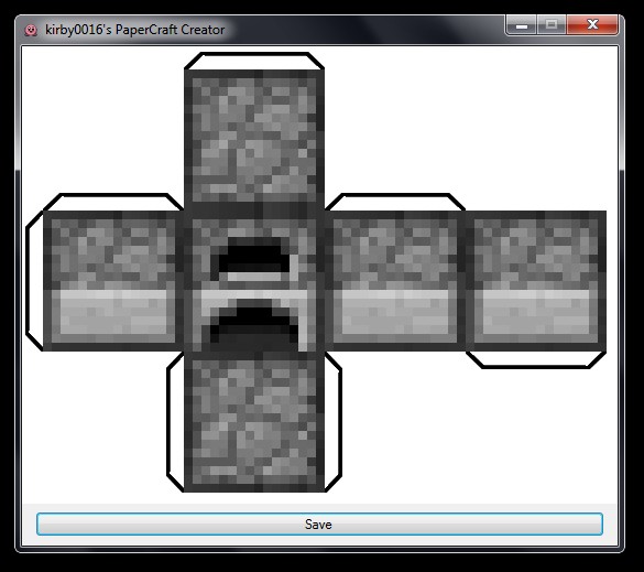 Kirby0016's Papercraft Creator Minecraft Mod