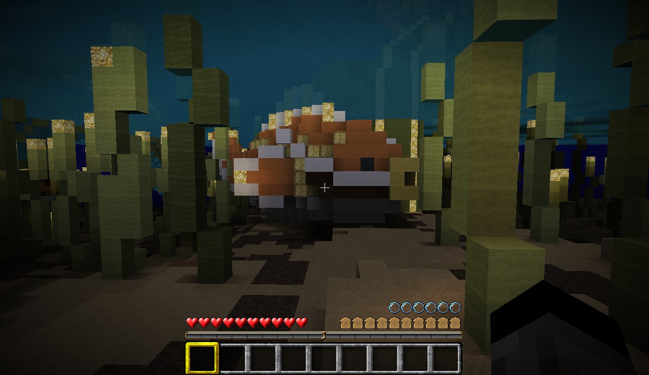 Explore the deep to find giant golden carp :)