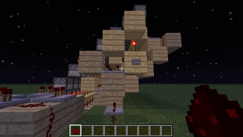 Crazy Machine gun ( holds 46080 arrows in total) Minecraft Map