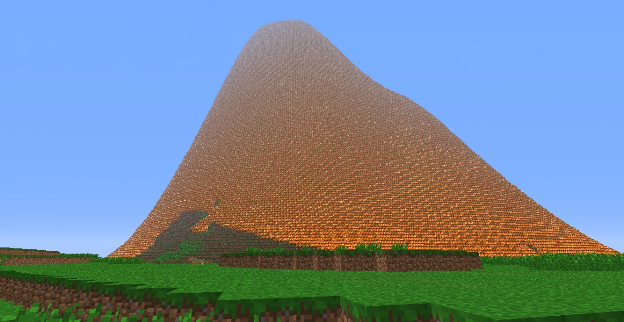 Custom Terrain Volcanoe Island Minecraft Map Custom Terrain Volcanoe Island Minecraft Map