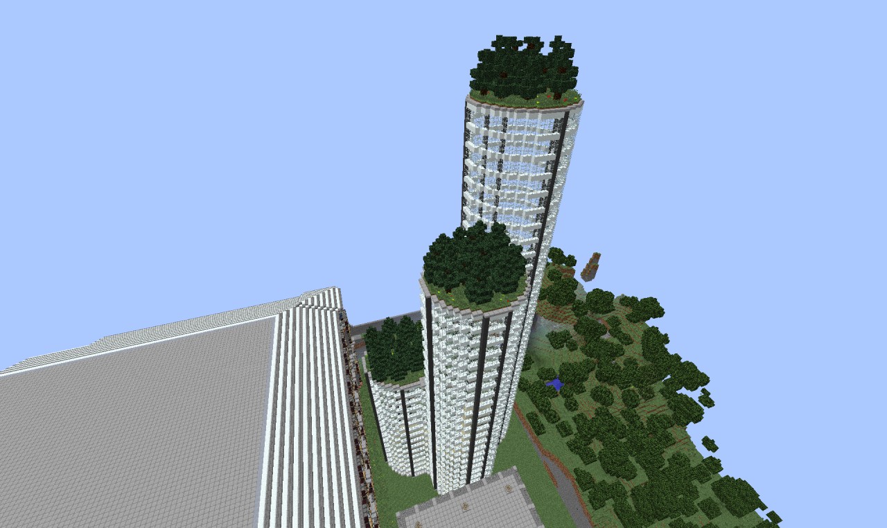 Modern Skyscraper Minecraft Project Modern Skyscraper Minecraft Project