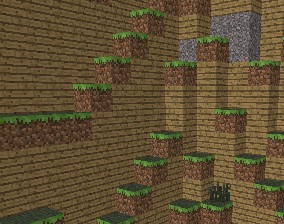 Then I replaced stone with wood