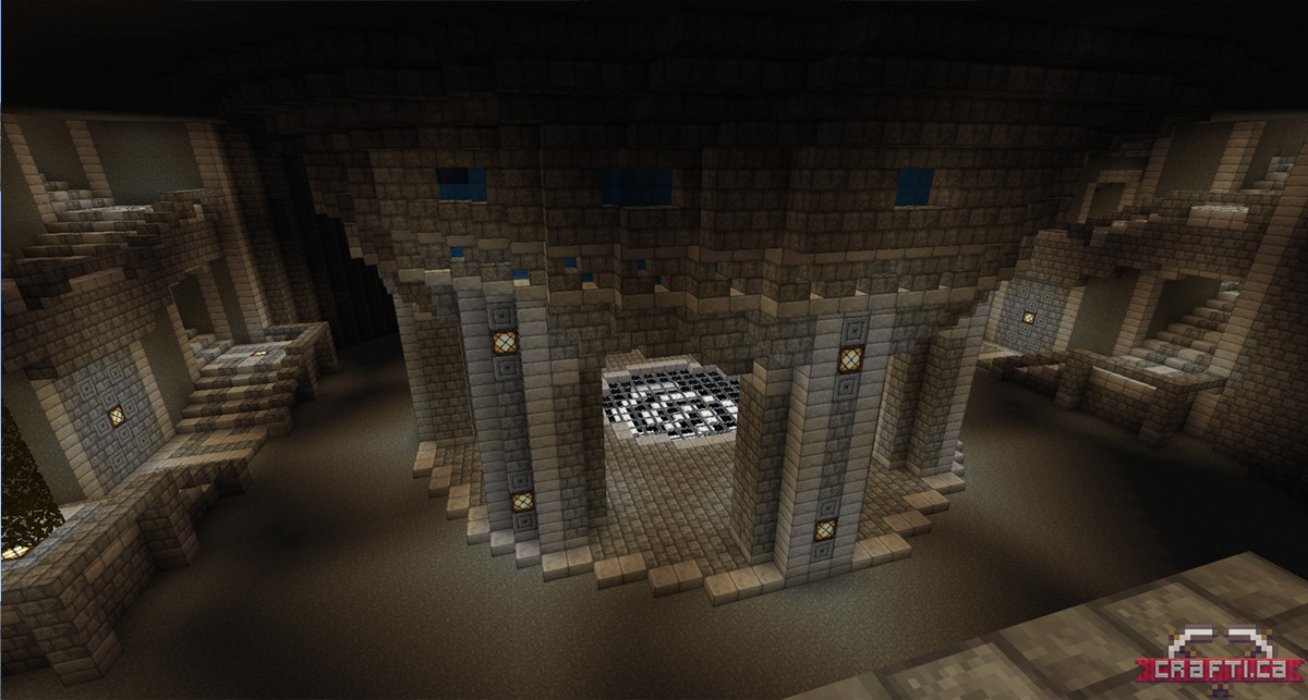This is a primary portal chamber, located beneath the central tree.