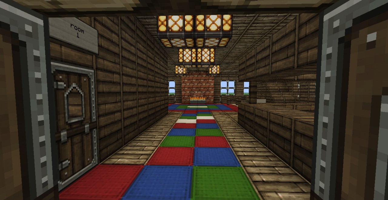 the hotel Minecraft Map
