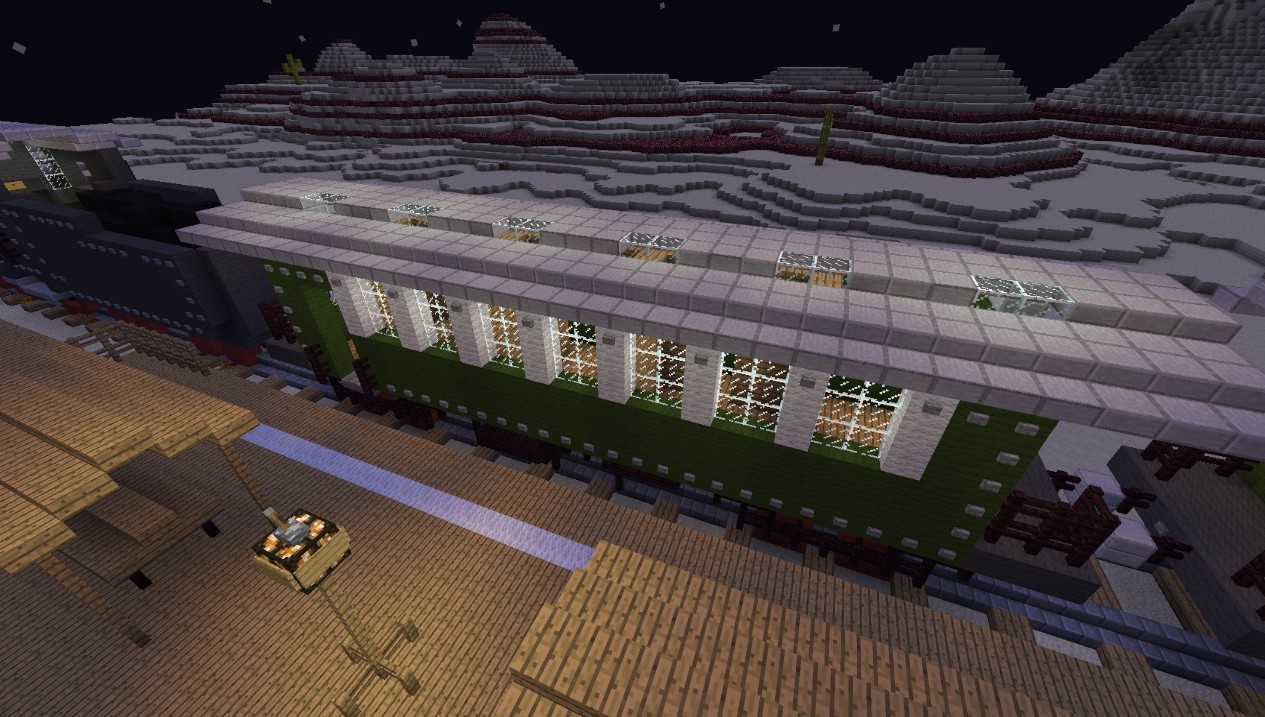 Steam train Minecraft Project