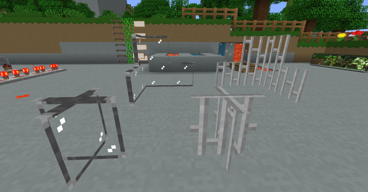 Glass Panes and Iron Bars