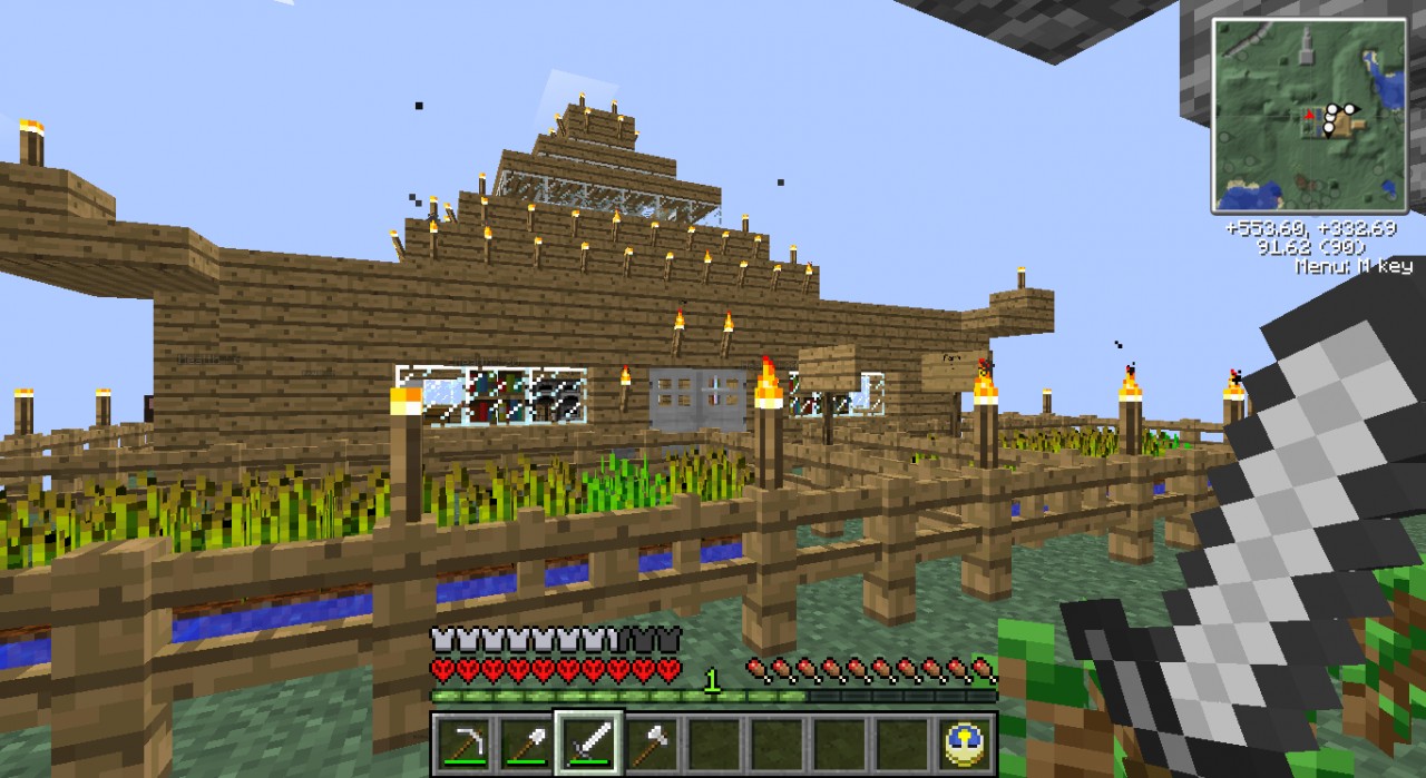 New and Improved HARDCORE World Minecraft Map