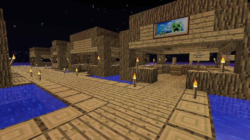 Water Village Minecraft Map