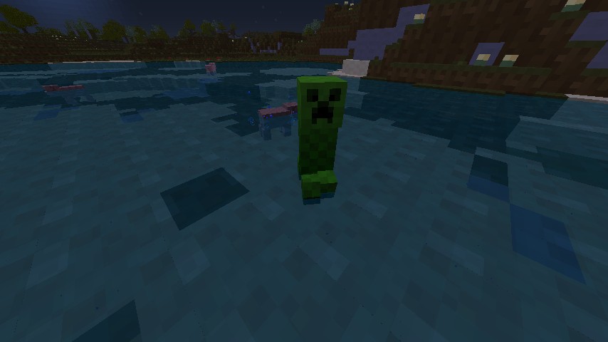 Creeper! { In A Lake}