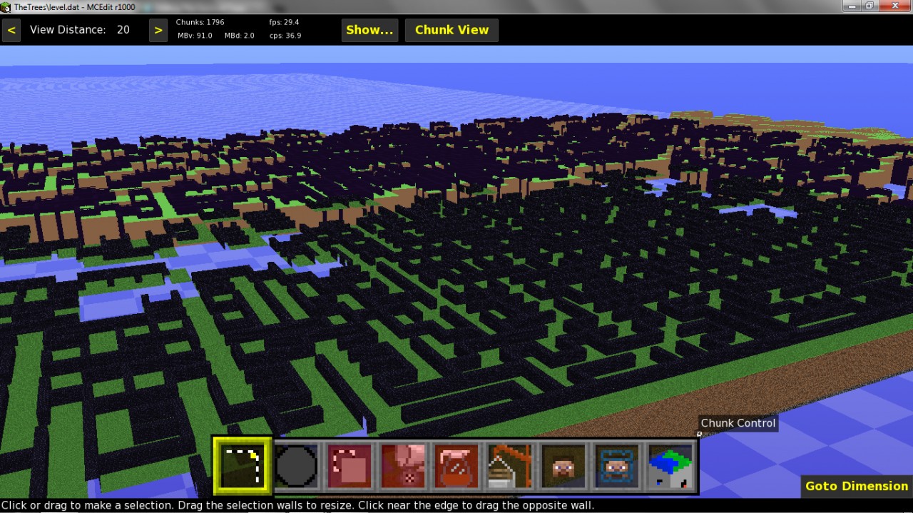 A little bit of the maze