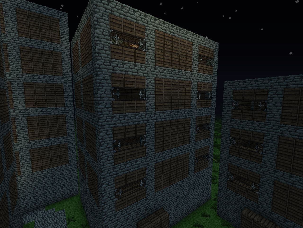 Highrise with helicopter pad Minecraft Map