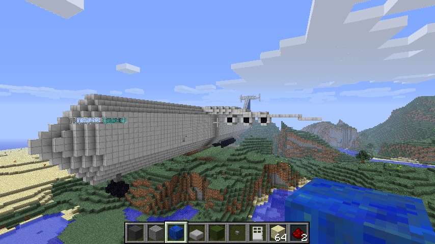 Minecraft Cargo Plane Minecraft Project
