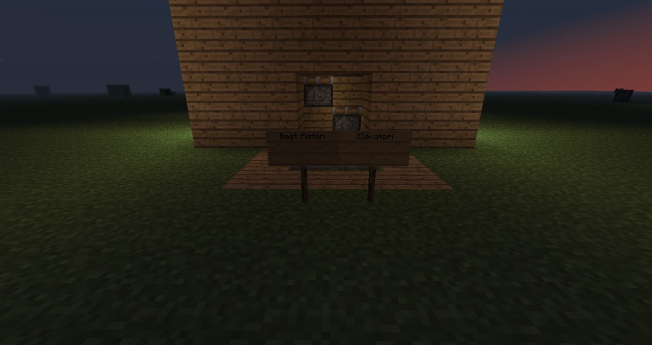 My Redstone map and Piston Pixel art. Minecraft Map