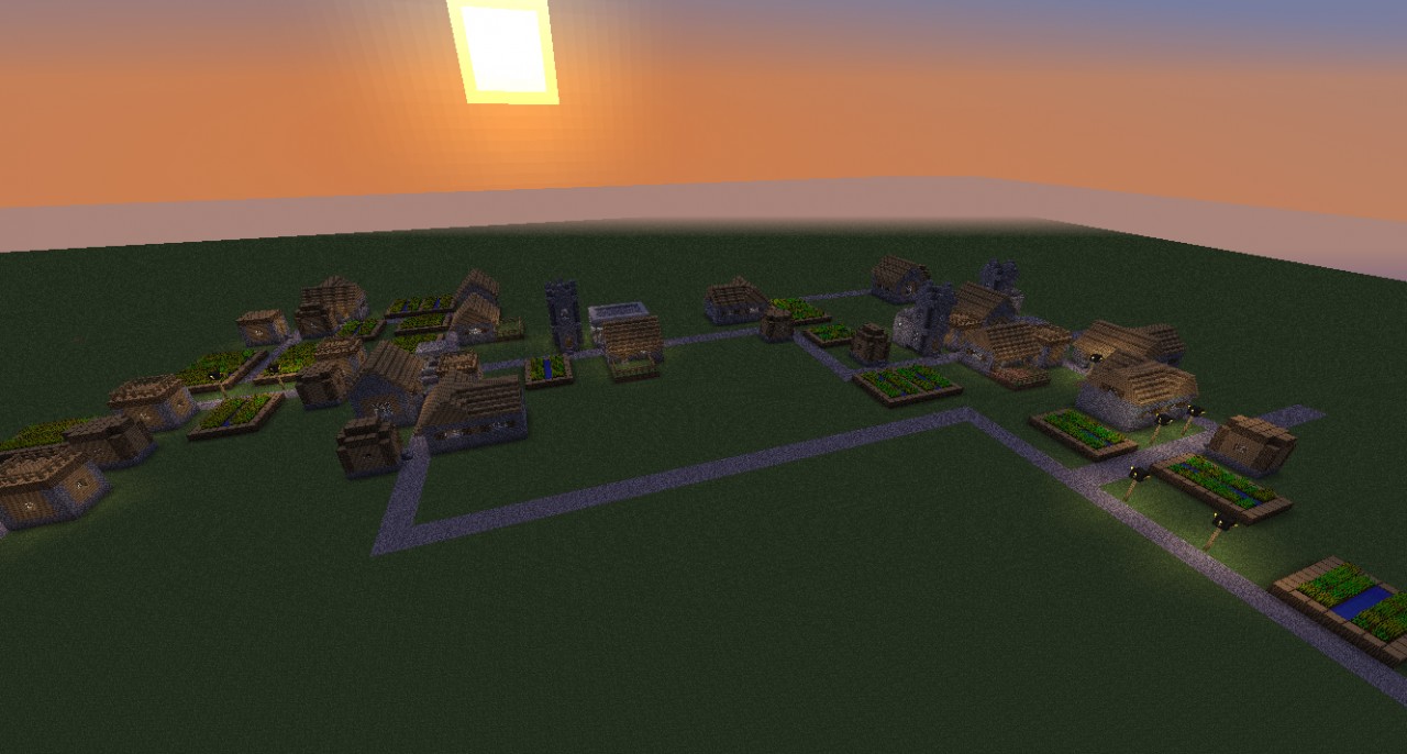 Minecraft Village Minecraft Map