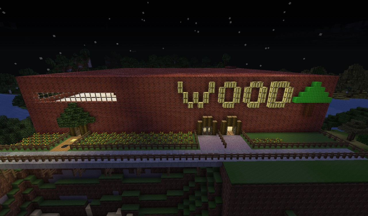 Wood / Tree Factory Minecraft Map