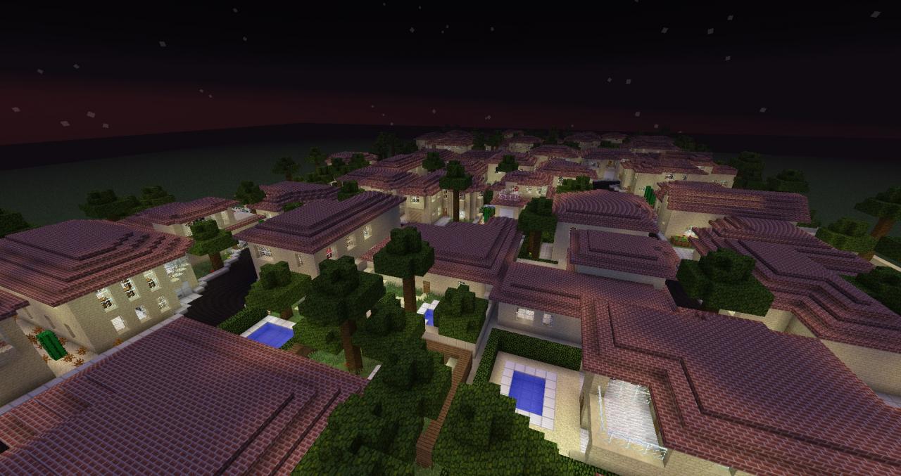 New Mexico Suburbs Minecraft Map