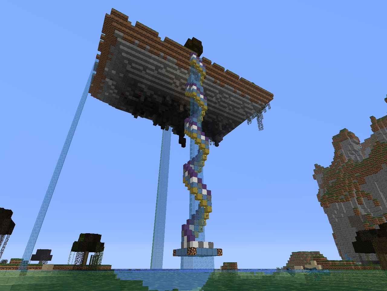 Floating Island Minecraft Map
