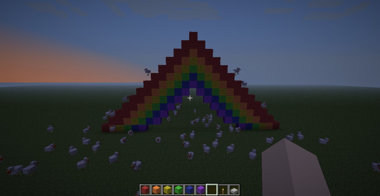 RAINBOW !!! Minecraft Map