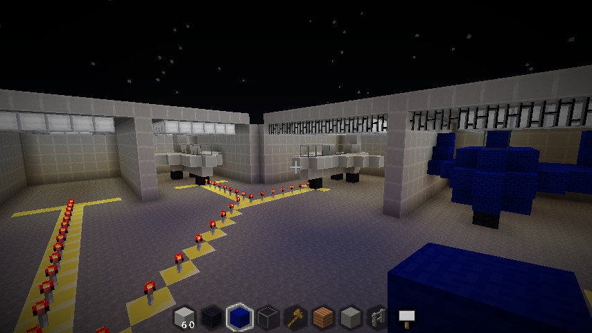 Here are the parking areas