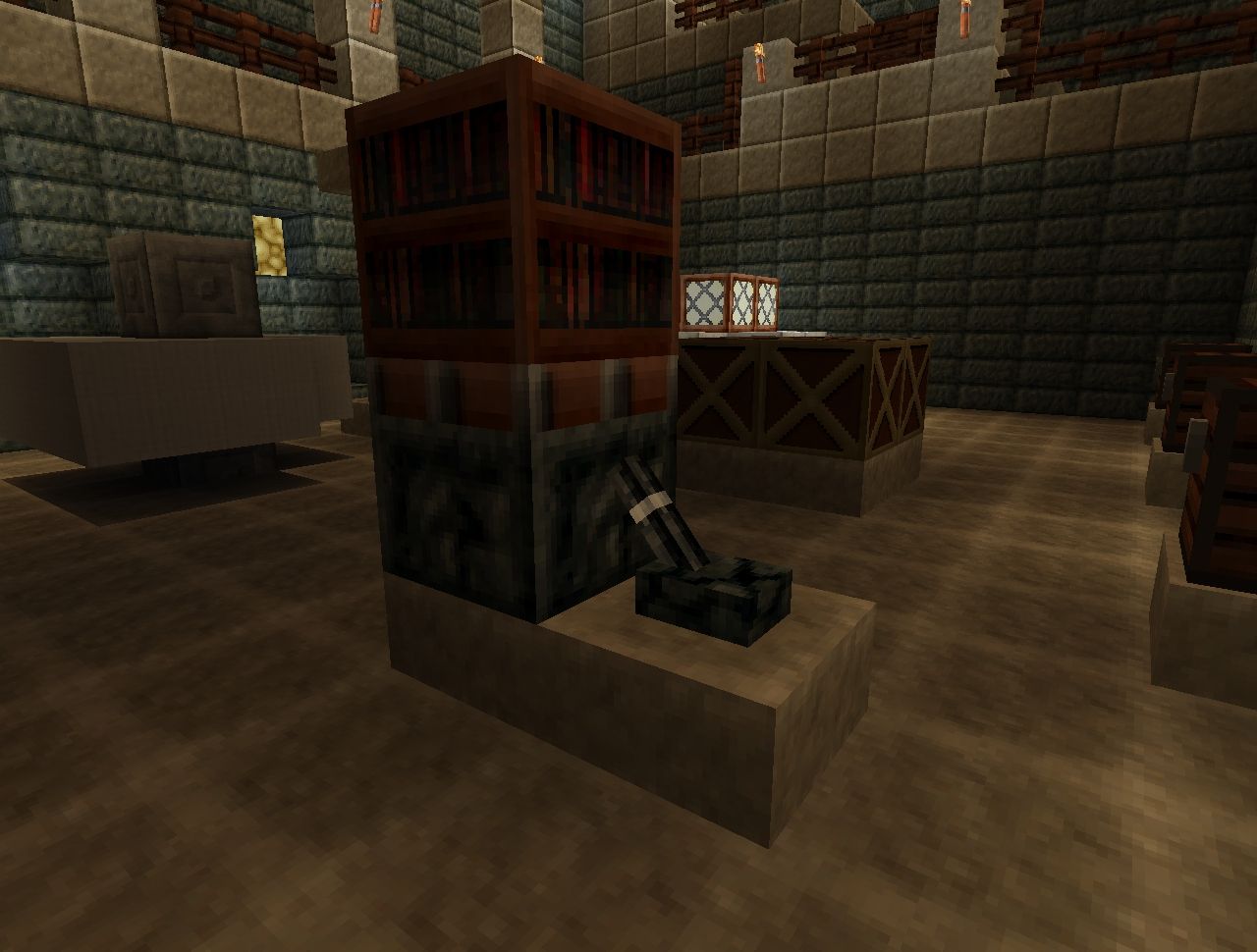 The Hall of Wonders from Baldur's Gate Minecraft Map