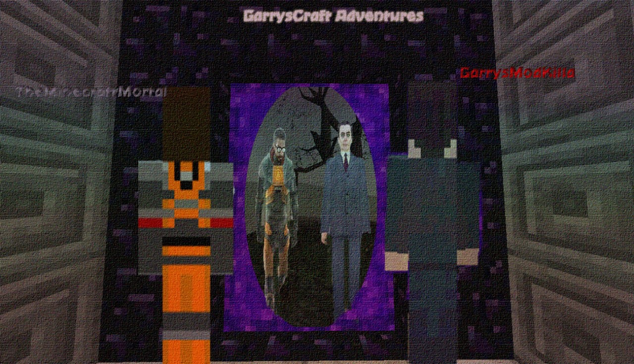 MINECRAFT IN GARRYSMOD?GARRYSMOD IN MINECRAFT? Minecraft Map