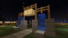 Glowstone, Water, Fences, Grass