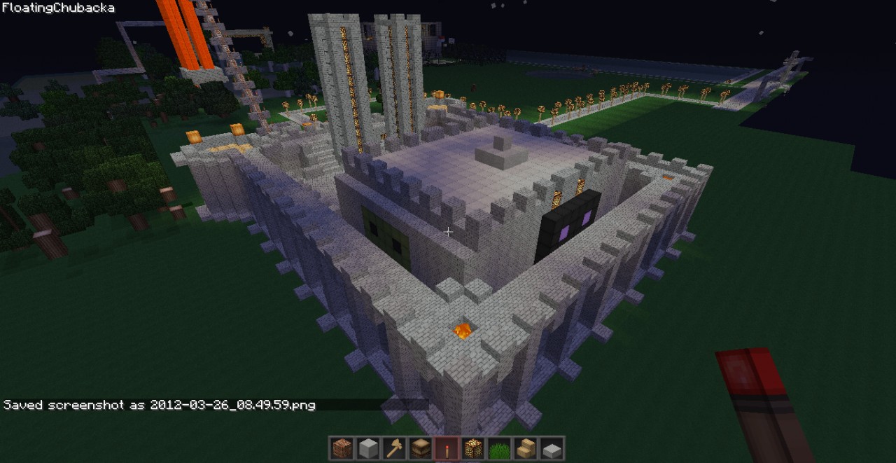 Creeper Castle Minecraft Map