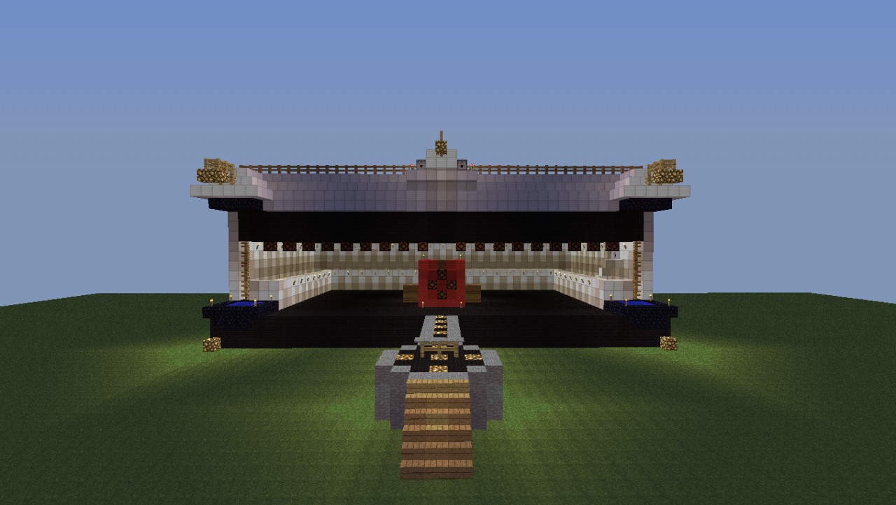 Minecraft Concert/Preformance Stage Minecraft Map