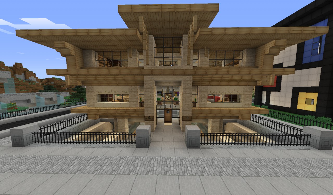 The House Of Glass World Of Keralis Server Minecraft Map