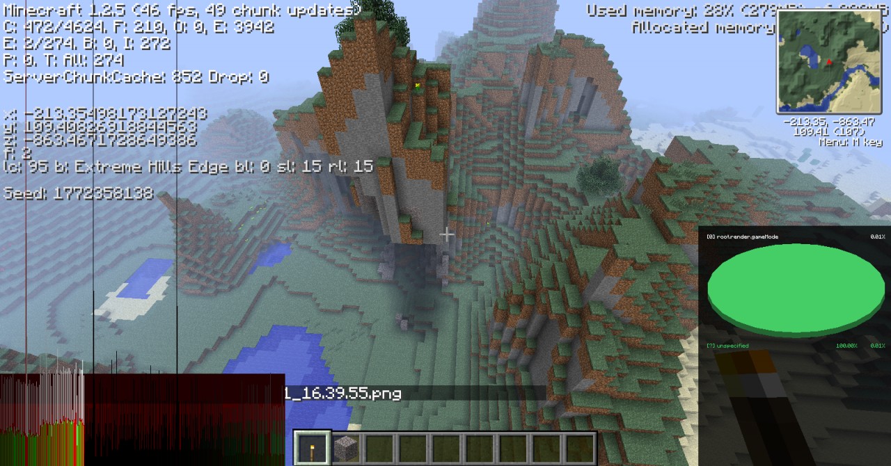 village in the sand seed stronghold mineshaft Minecraft Map