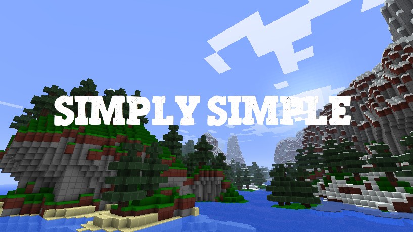 Simply_Simple [Is Back] Minecraft Texture Pack