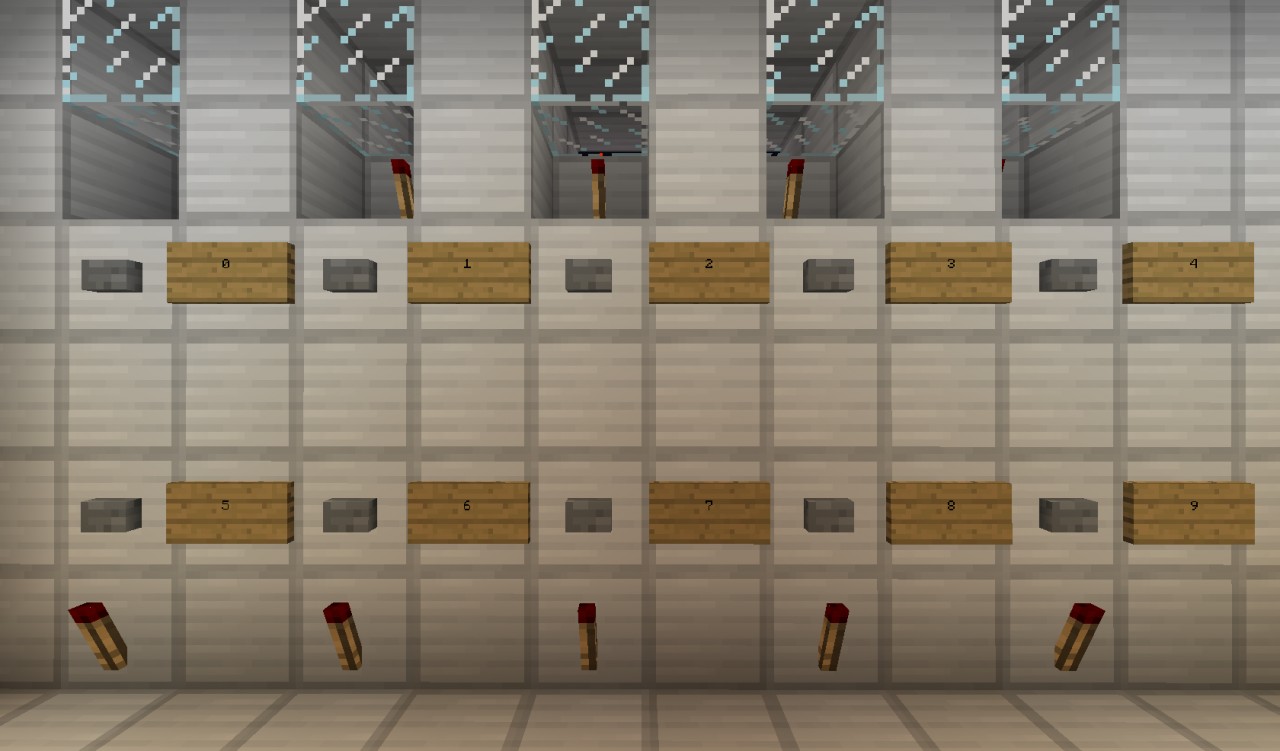 4-bit calculator (DOWNLOAD AVAILABLE)[Malekidi] Minecraft Map