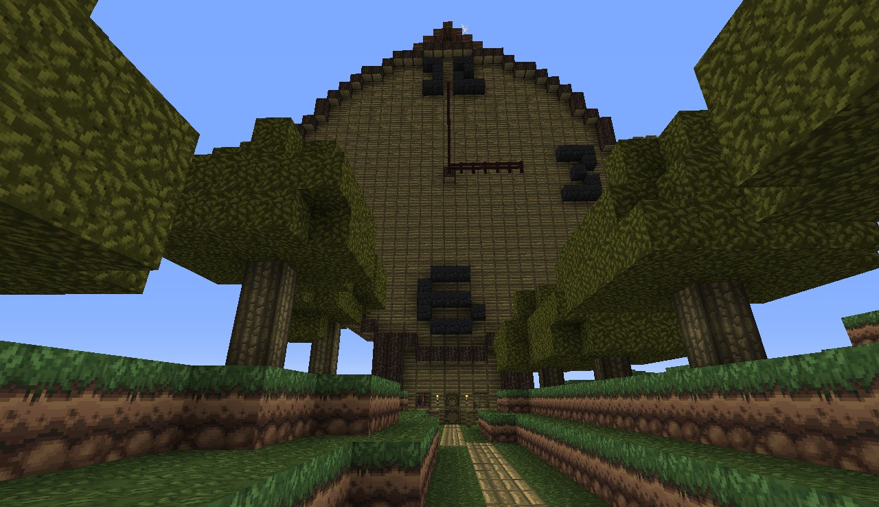 The Clock house Minecraft Map