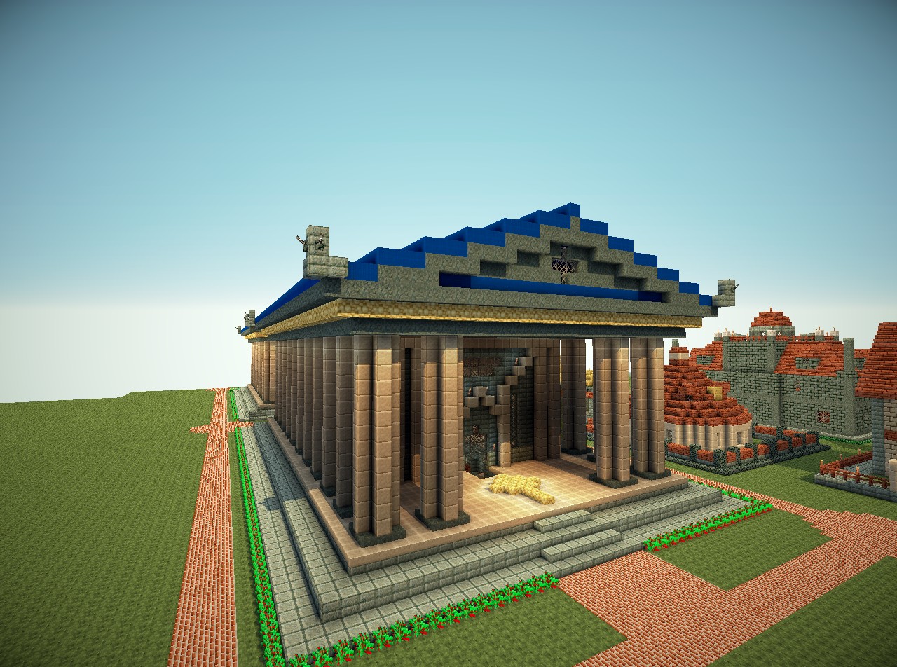 The Hall of Wonders from Baldur's Gate Minecraft Map