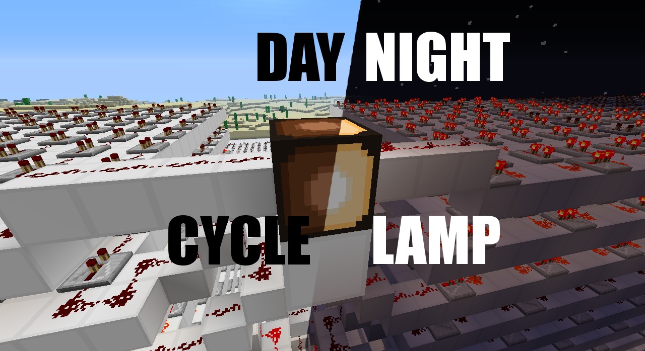 Day/NightCycle lamp Minecraft Project