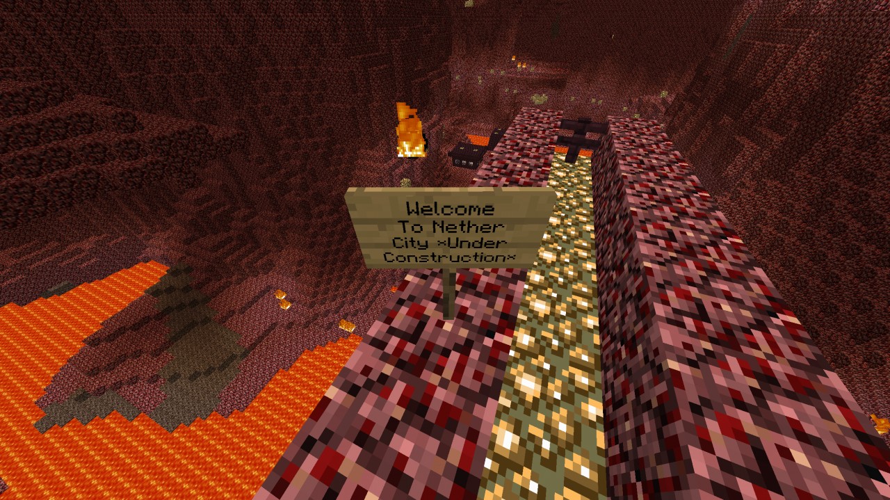Nether City Minecraft Map