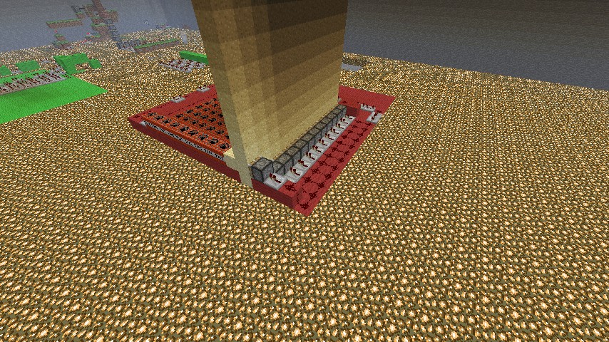 The pistons, reloading the cannon