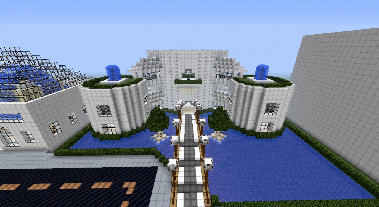 The new university Enterance