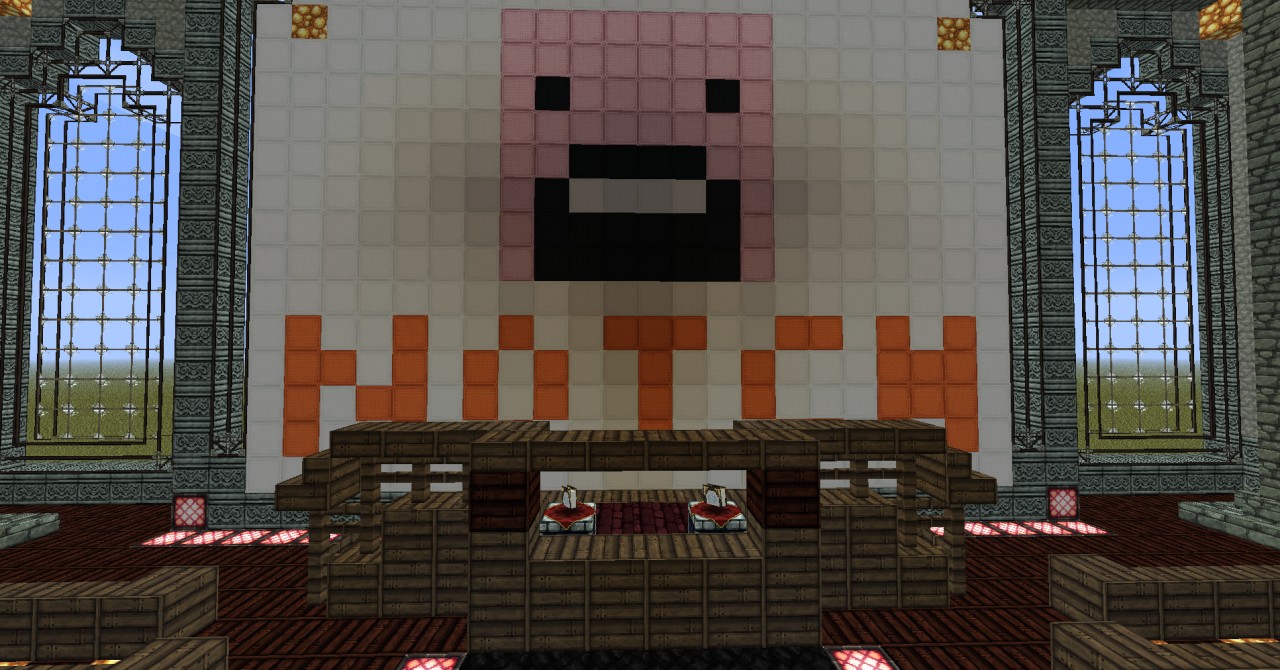 Notch Temple+Statue Minecraft Map