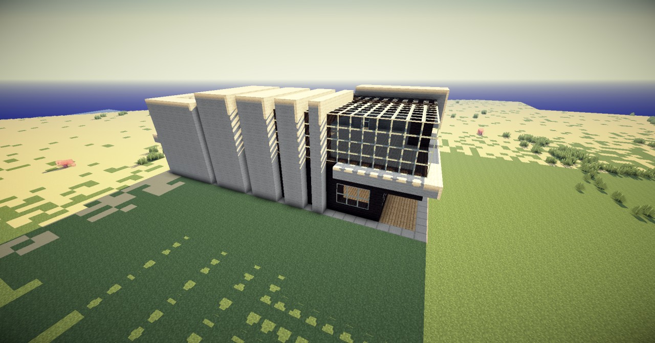 Modern Mansion by xraiunion4000x - Skeletton Styled Minecraft Map