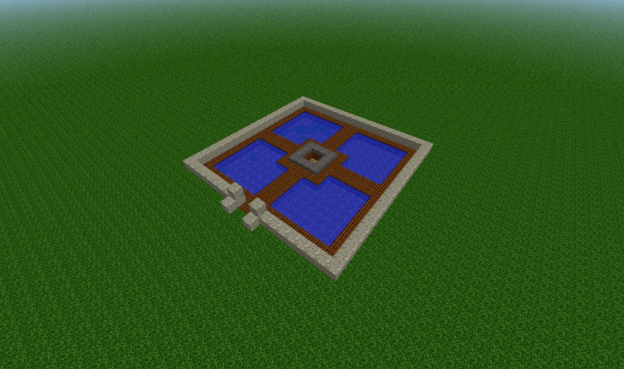 Simple water temple Minecraft Map